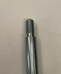 AXLE SHAFT, SOLID STANDARD STEEL, 42″ LENGTH, 1″ DIA, 1-1/2″ STEPPED ENDS (1-1/8″ THREAD LENGTH), 2 OFFSET 1/4″ KEYWAYS