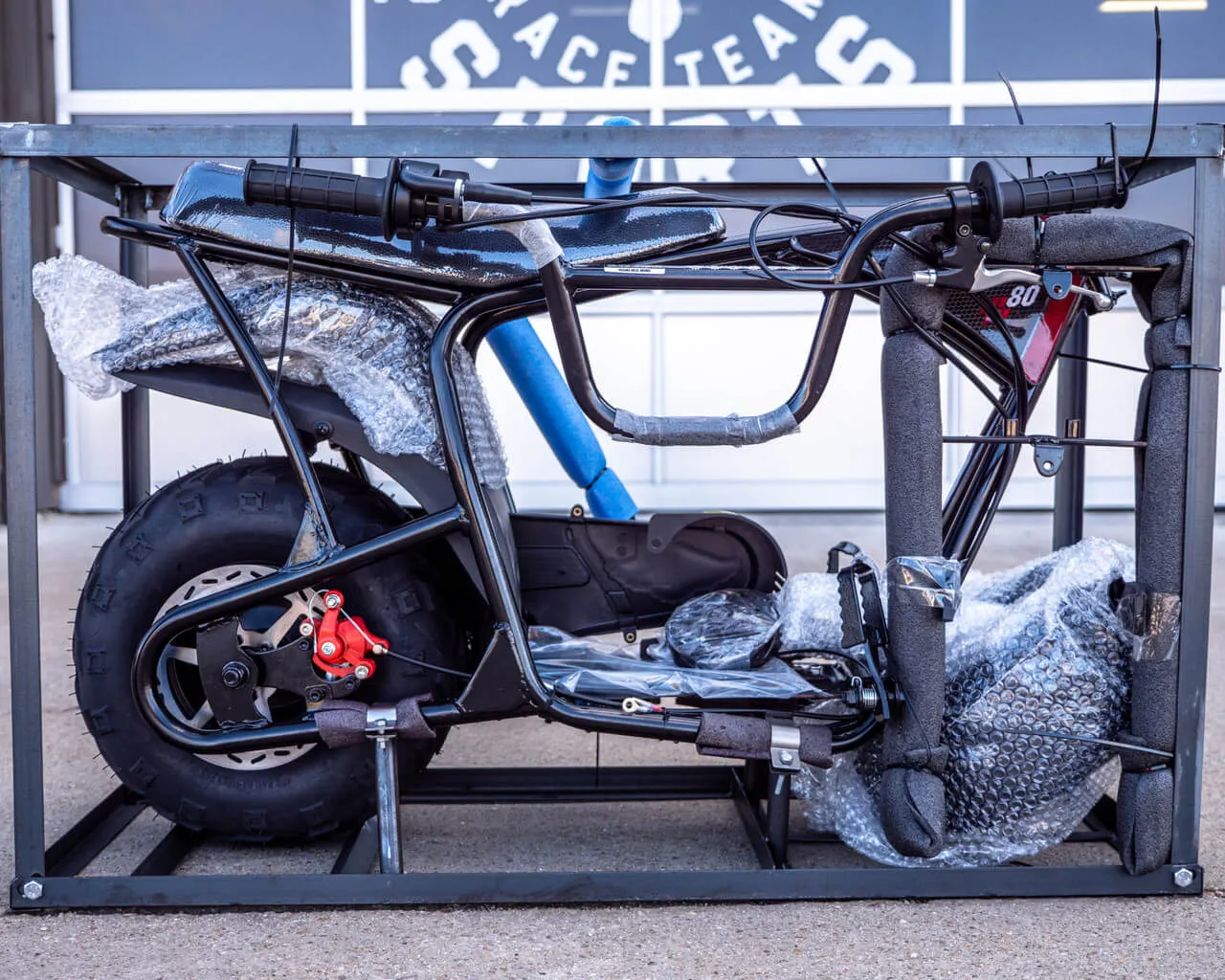 Mega Moto 80 Mini Bike Roller Frame, Rigid - Image 3