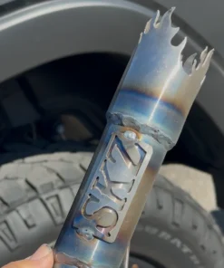 Alternative view of SKZ BLAZE EXHAUST