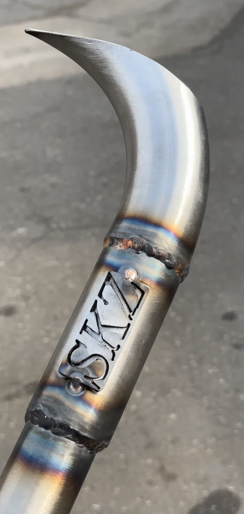 SKZ Tear Drop Exhaust Header - Image 2