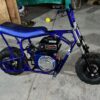 Blue Streak custom mini bike