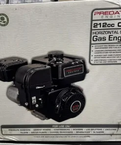 Alternative view of Predator 6.5 HP 212cc OHV Horizontal Shaft Gas Engine EPA. No ship to CA